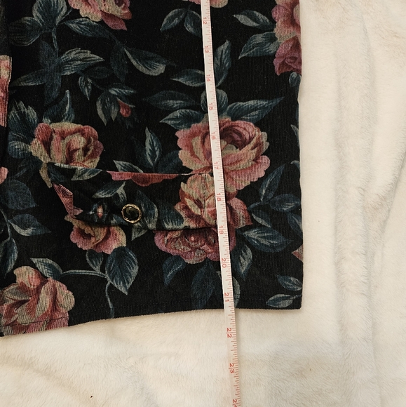 Floral vintage vest eclectic grandpa - Picture 7 of 7